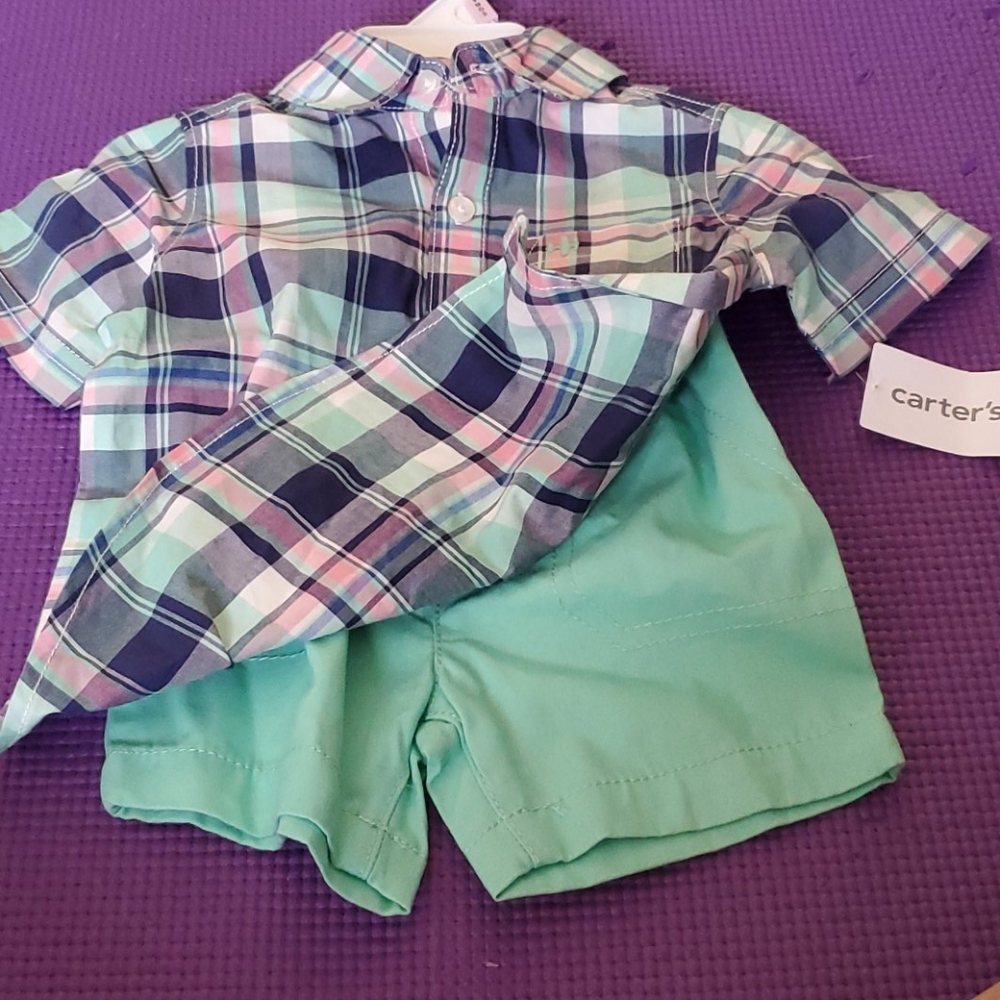 Baby shirt and short set